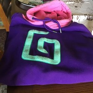 Karl Jacobs Colorblock Pullover Hoodie